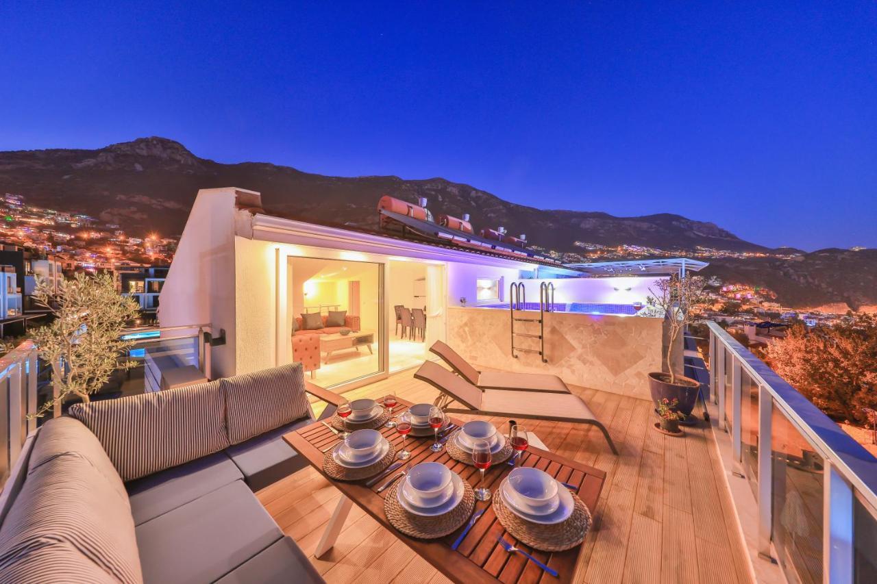 Апартаменты Olive View Penthouse Калкан Экстерьер фото