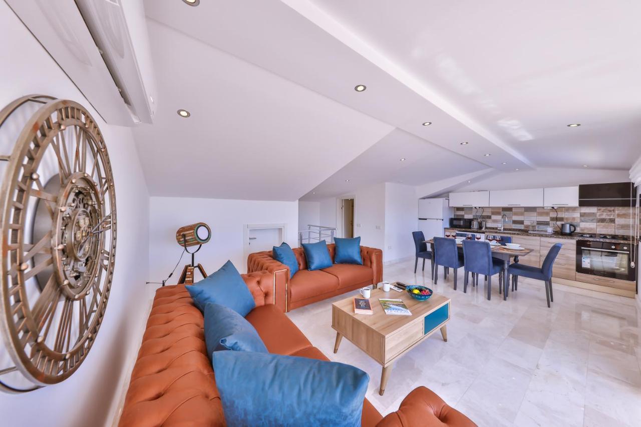 Апартаменты Olive View Penthouse Калкан Экстерьер фото